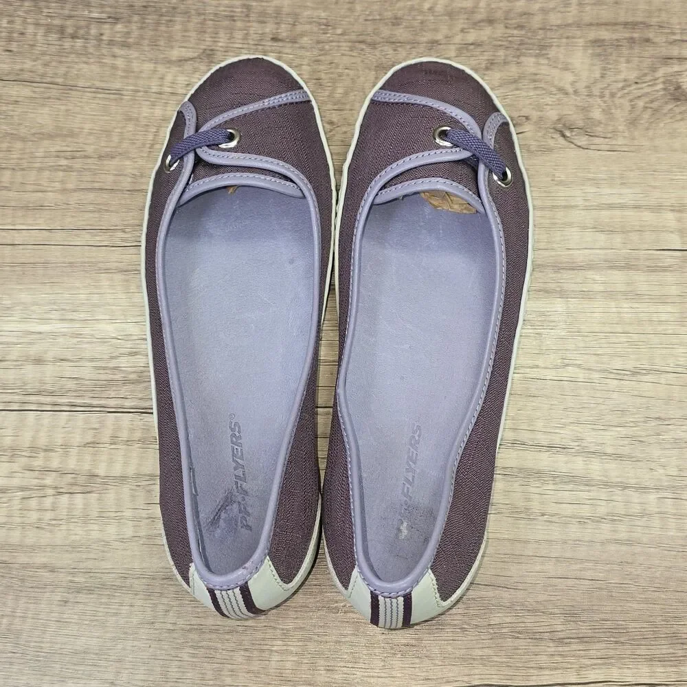 PF Flyers Women's Size 7 Purple Slip On Shoes